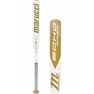 NEW MARUCCI kids echo diamond fast pitch softball bat in white